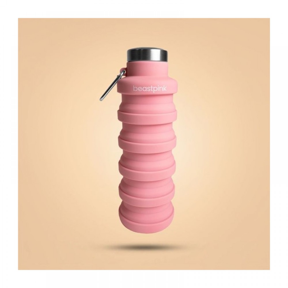 Skládací láhev Pink 500 ml - BeastPink 