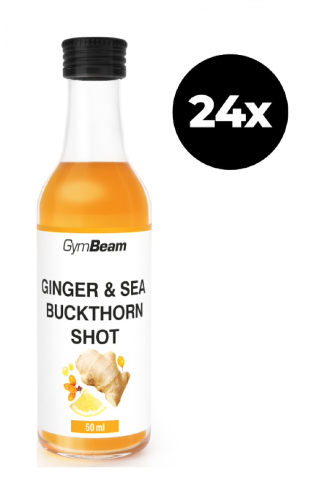 Zázvorový shot s rakytníkem 24 x 50 ml