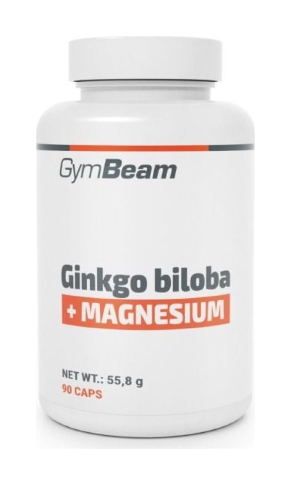 Ginkgo Biloba + Hořčík – GymBeam 90 kaps.