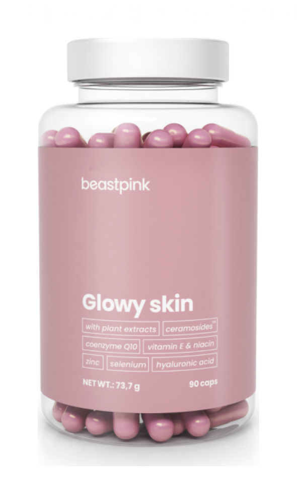 Glowy Skin - BeastPink 90 kaps.