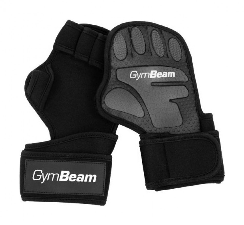 Fitness rukavice Heavy Grip Black 