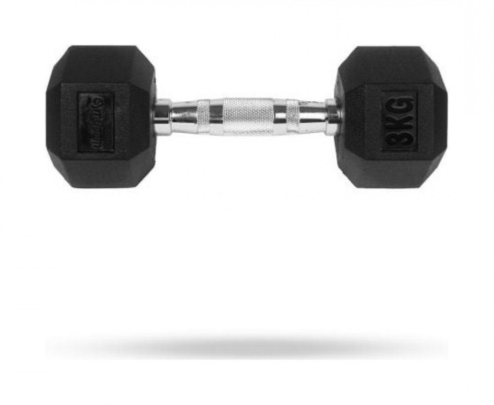 Hexagonální jednoručka 3 kg 