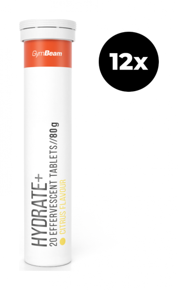 Hydrate+ šumivý 12 x 20 tab