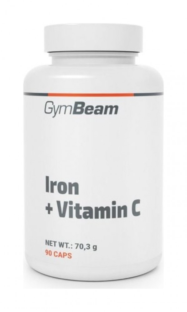 Železo + Vitamín C 90 kaps.