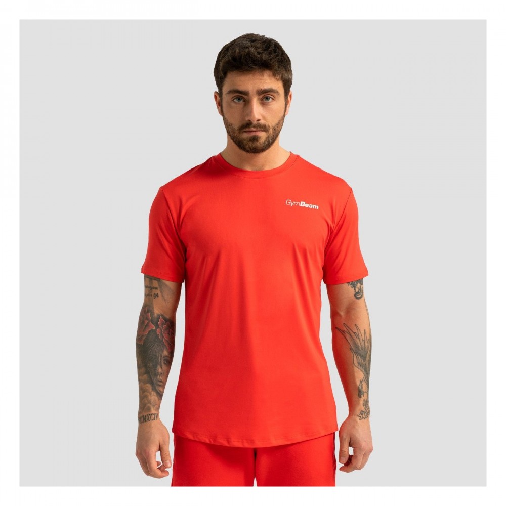 Pánské sportovní tričko Limitless Hot Red 