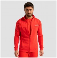 Mikina se zipem Limitless Hot Red  
