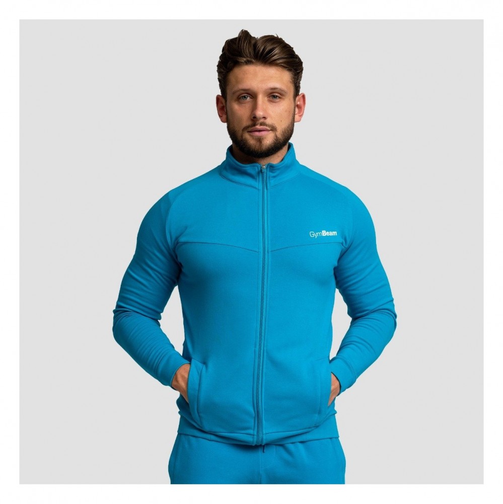 Mikina se zipem Limitless Aquamarine 