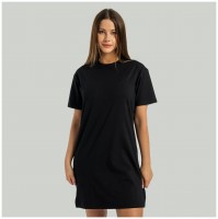 Dámské tričkové šaty ALPHA Black - STRIX  
