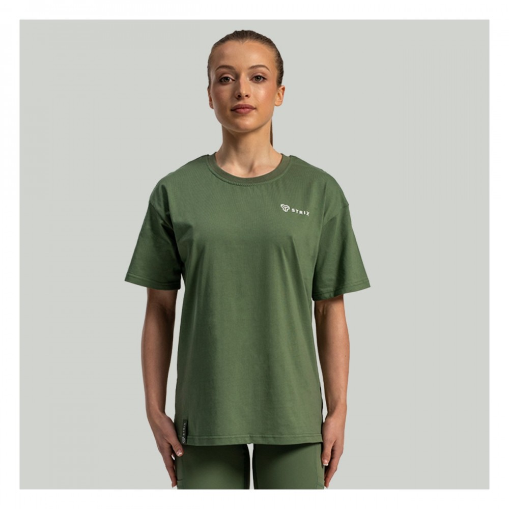 Dámské triko Lunar Oversized Cedar Green 