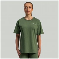 Dámské triko Lunar Oversized Cedar Green - STRIX  