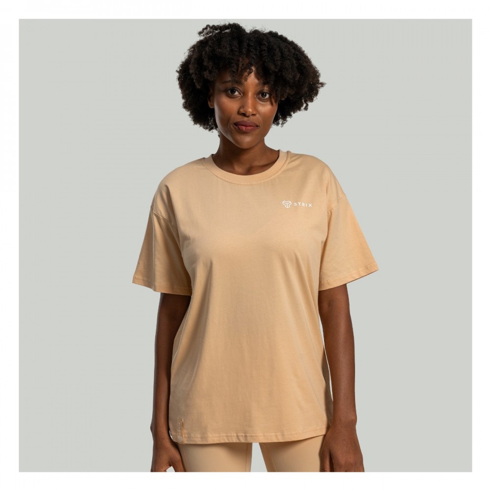 Dámské triko Lunar Oversized Sandshell - STRIX 