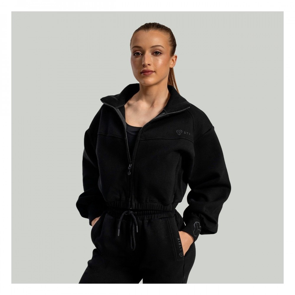 Dámská mikina Lunar Zip-Up Black - STRIX 