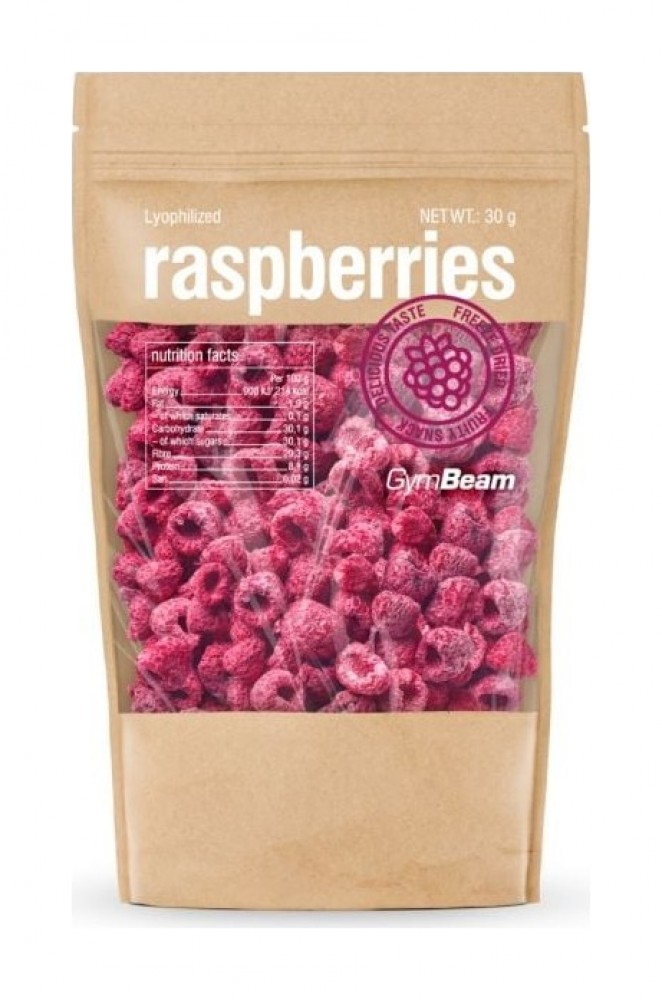 Lyofilizované maliny 30 g