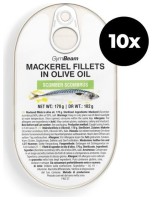 Filety z makrely v olivovém oleji 10 x 170 g 