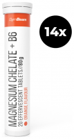 Magnesium chelate + B6 šumivý 14 x 20 tab 