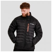 Pánská bunda Puffer Black/Orange  