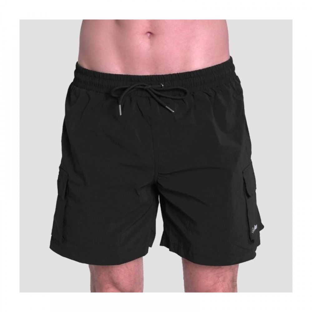 Pánské plavecké šortky Cargo Black 