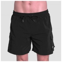 Pánské plavecké šortky Cargo Black  