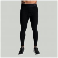 Pánské legíny MERINO I Black - STRIX  