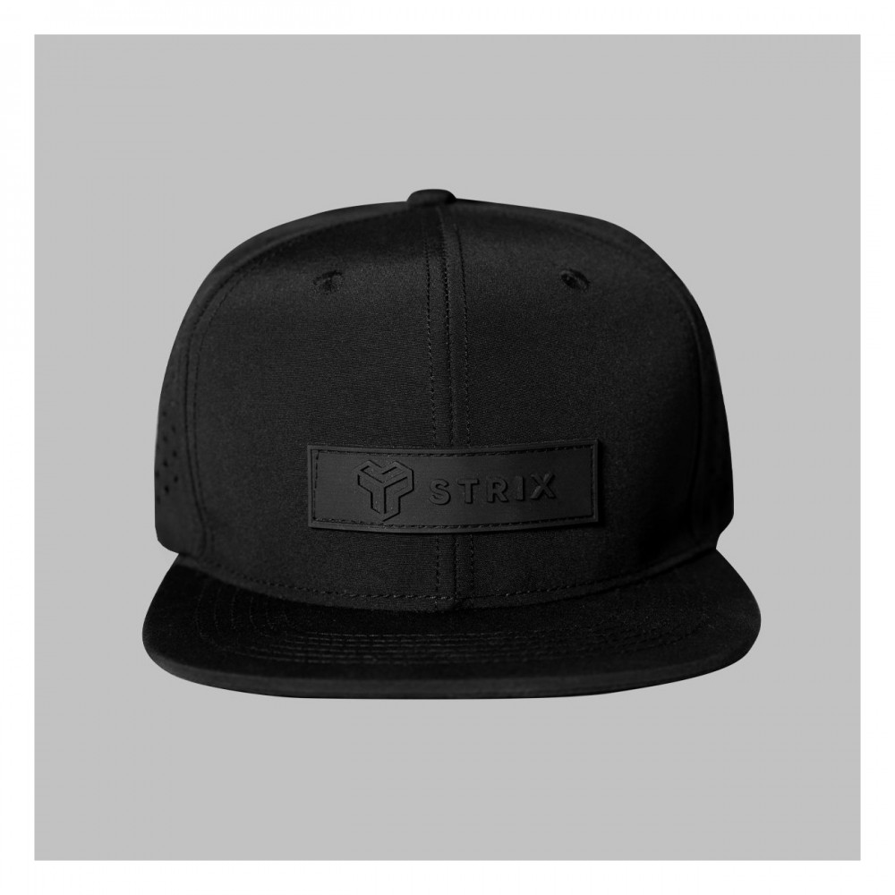 Kšiltovka Mesh Snapback Black - STRIX 