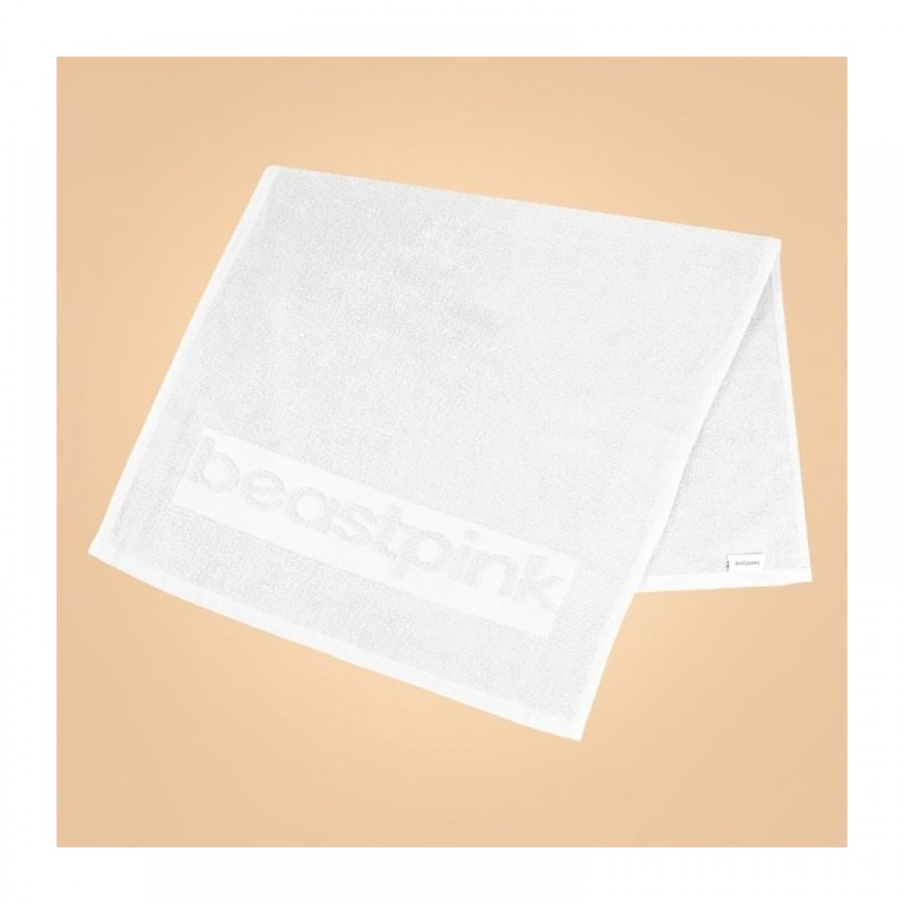 Sporotvní ručník Mini White - BeastPink 