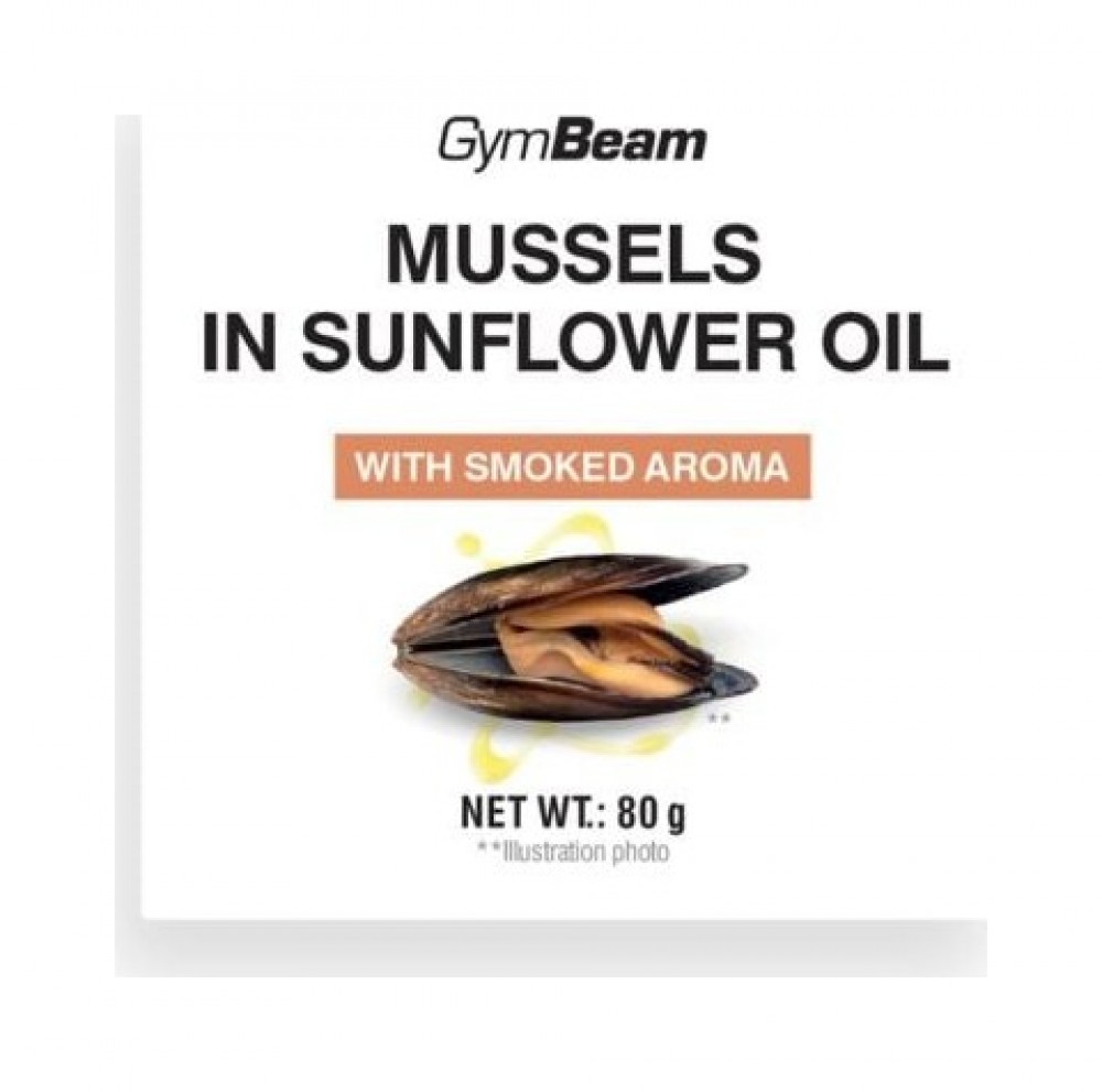 Slávky ve slunečnicovém oleji s uzenou příchutí 