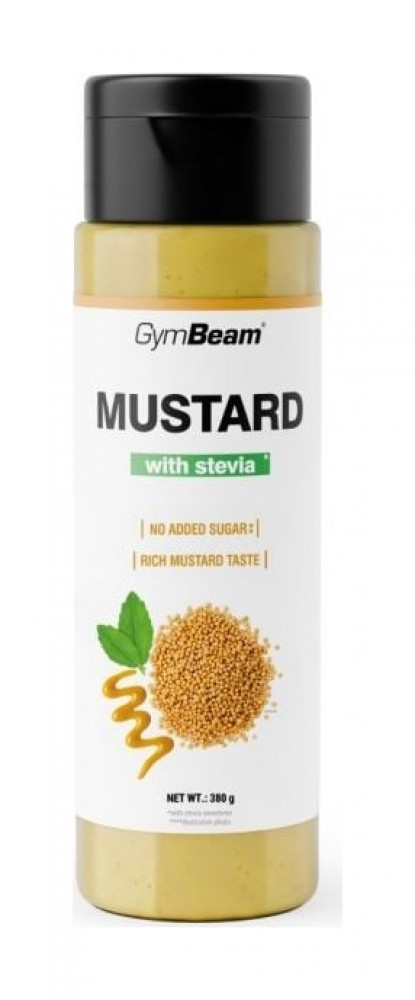 Hořčice slazená stévií 