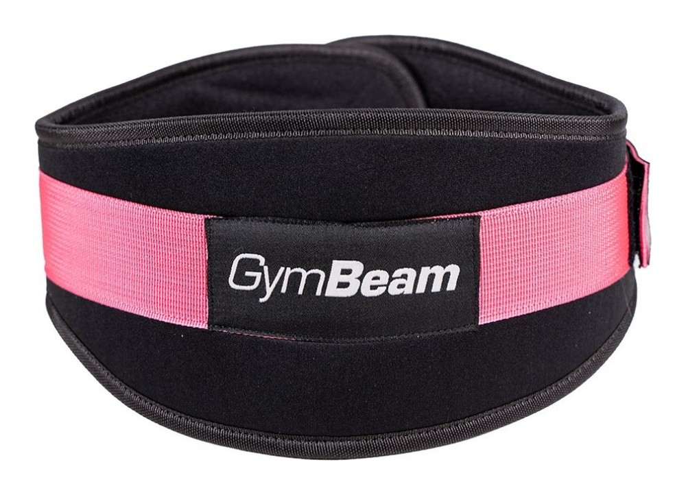 Fitness neoprenový opasek LIFT Black & Pink 