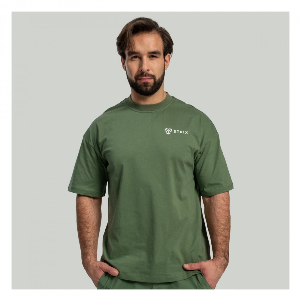Tričko Oversized Cedar Green - STRIX 