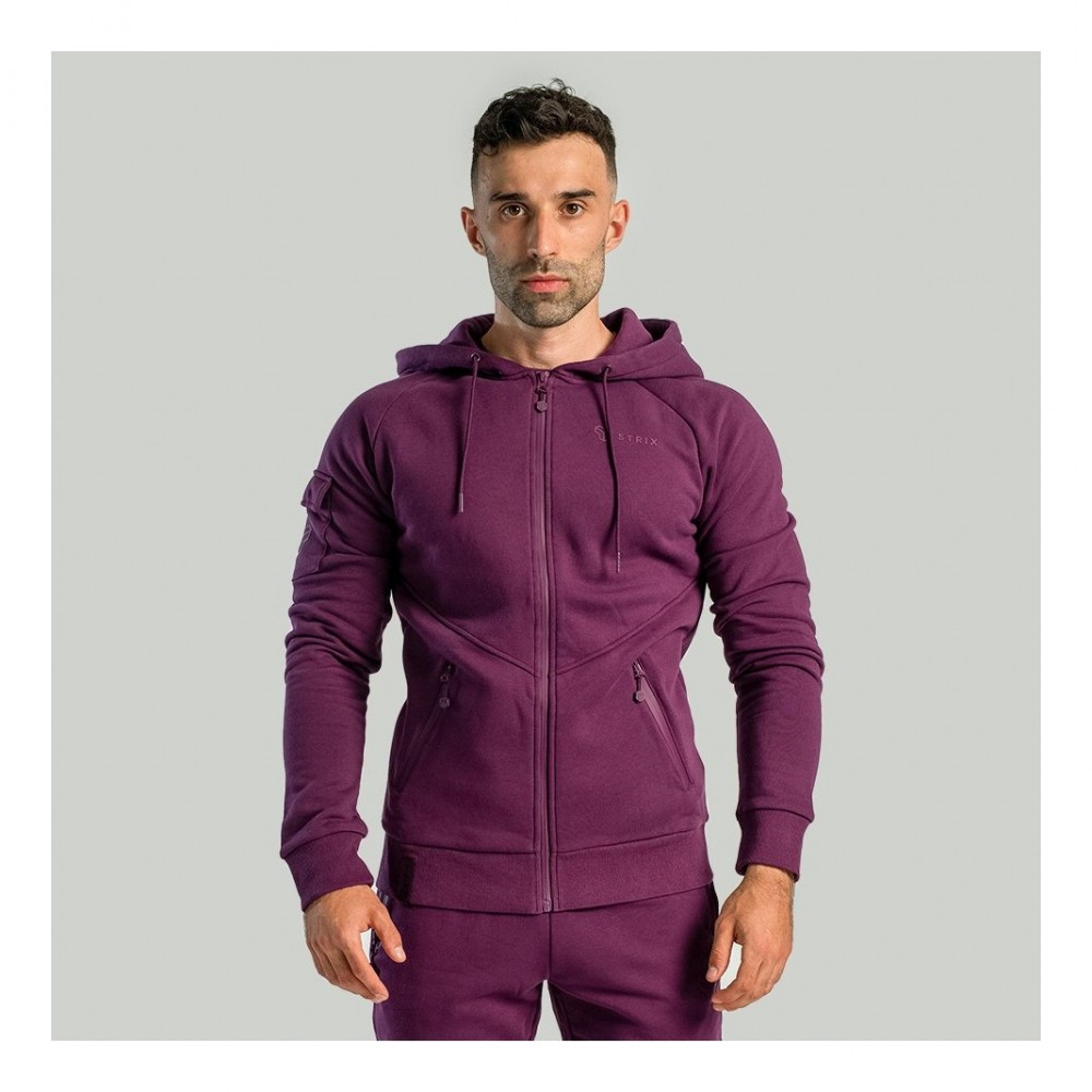 Mikina se zipem Nova Plum 
