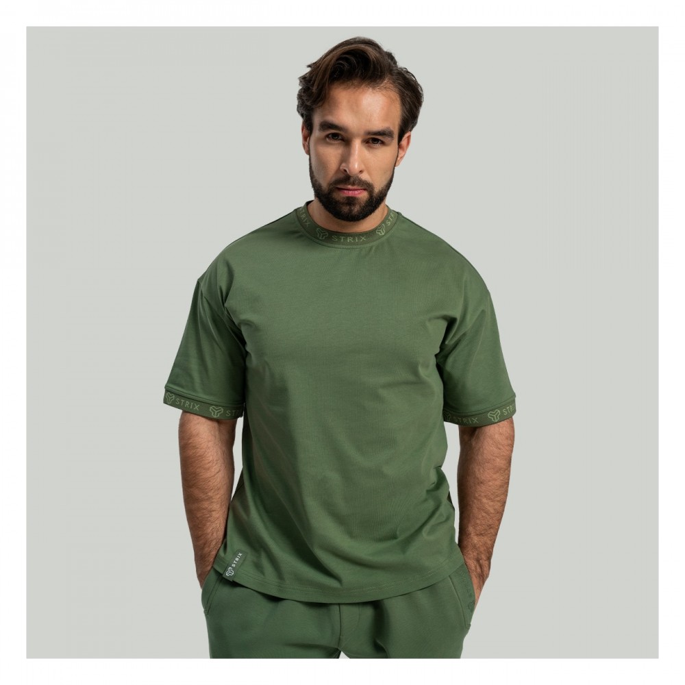 Triko Oversized Heavy Cedar Green - STRIX 