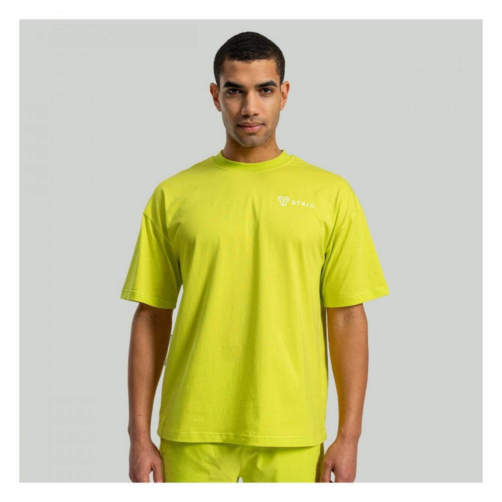 Tričko Oversized Chartreuse - STRIX 