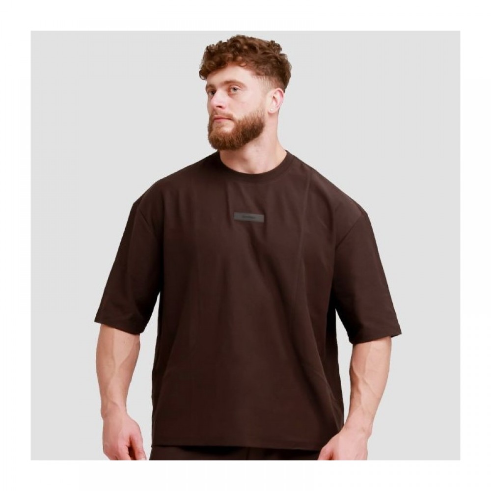 Tričko Oversized Unstoppable Brown 