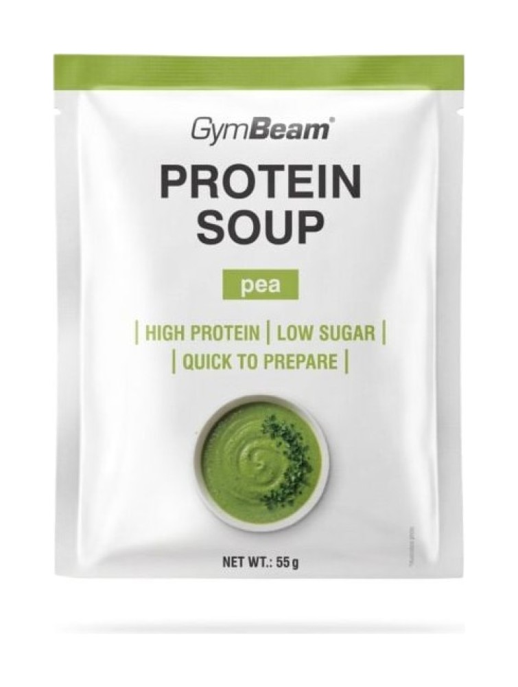Proteinová hrachová polévka – GymBeam 55 g