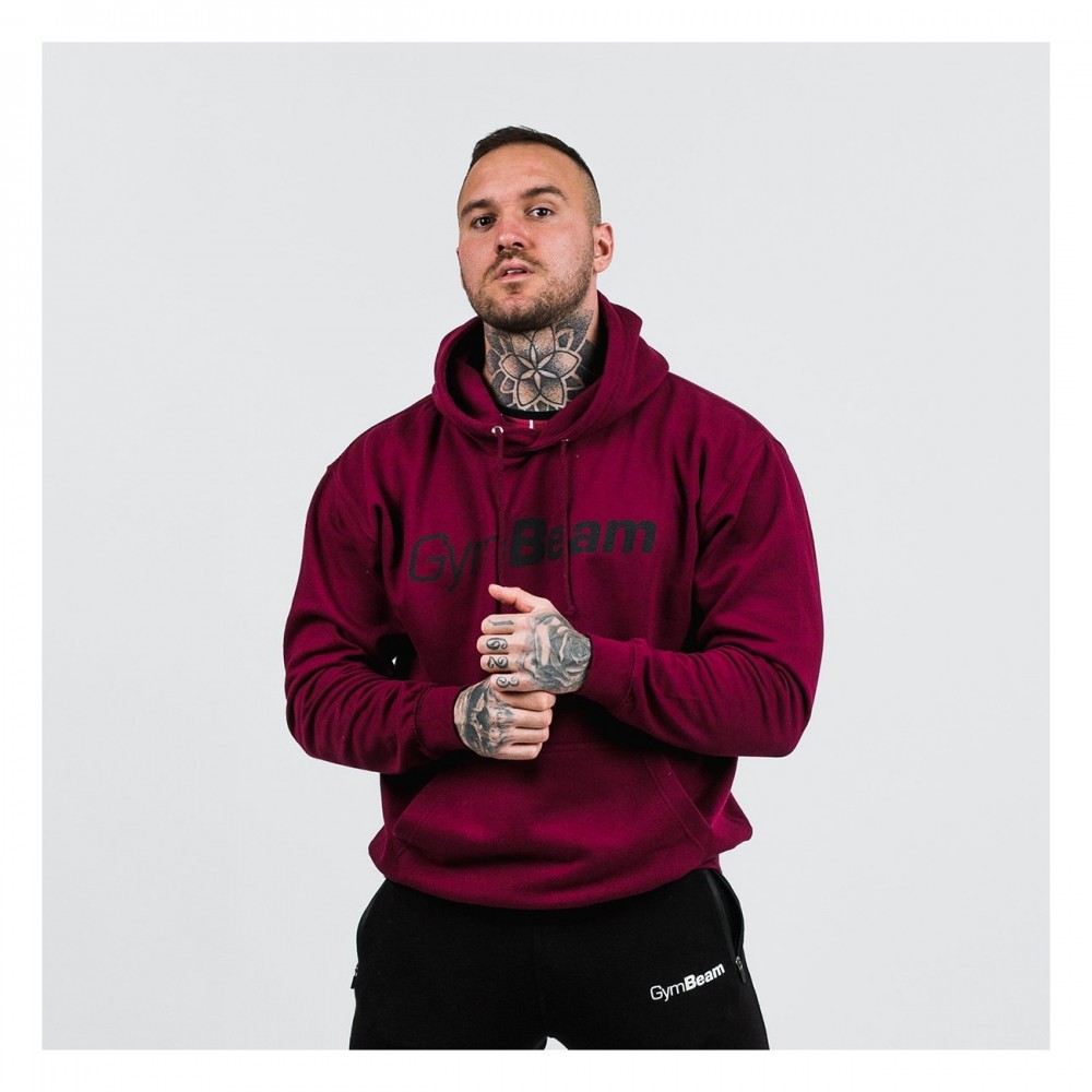 Mikina PRO Hoodie Burgundy 