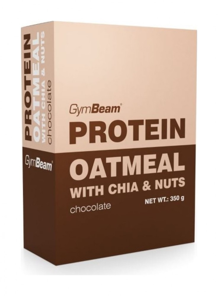 Proteinová ovesná kaše s chia a ořechy 350 g