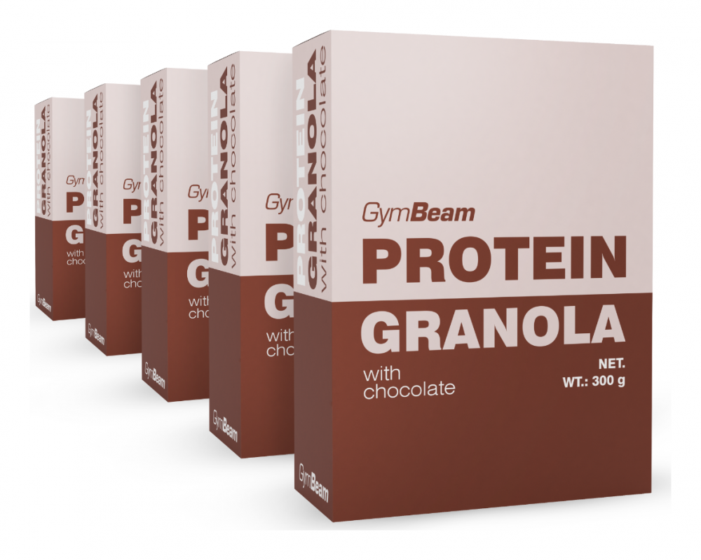 Proteinová granola s čokoládou 5 x 300 g