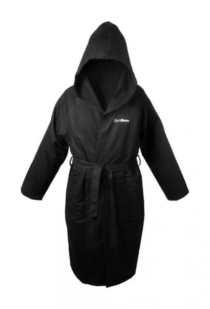 Quick-Dry Bathrobe Black 