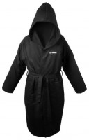 Quick-Dry Bathrobe Black  