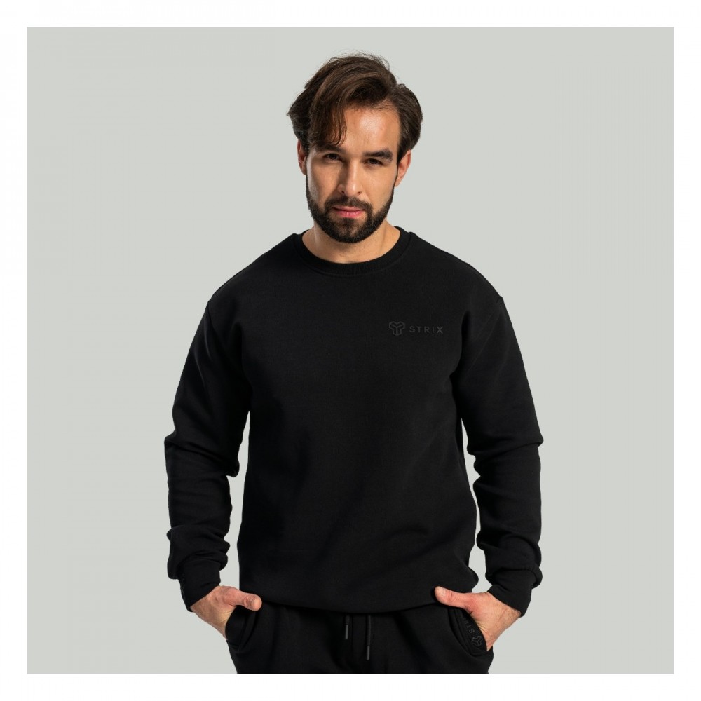 Mikina Relaxed Black 