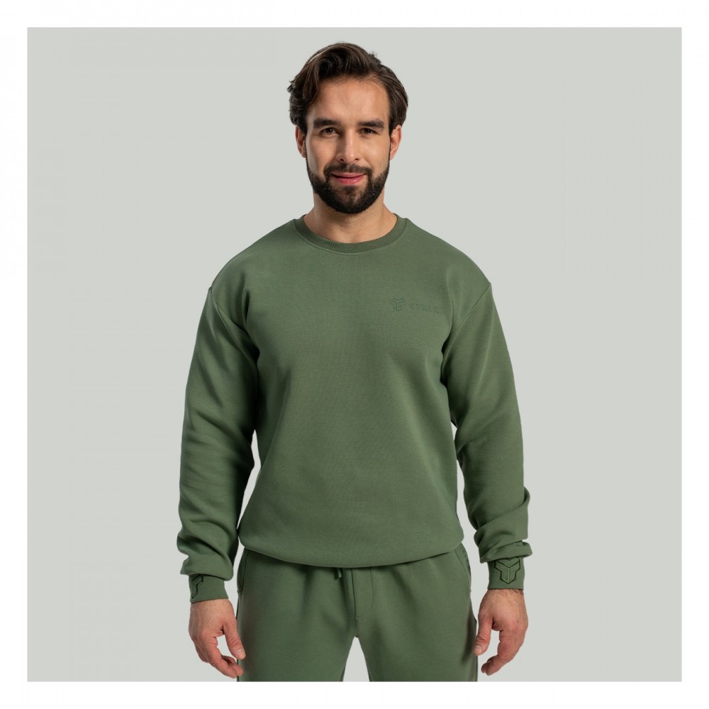 Mikina Relaxed Cedar Green 