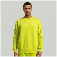 Mikina Relaxed Chartreuse  