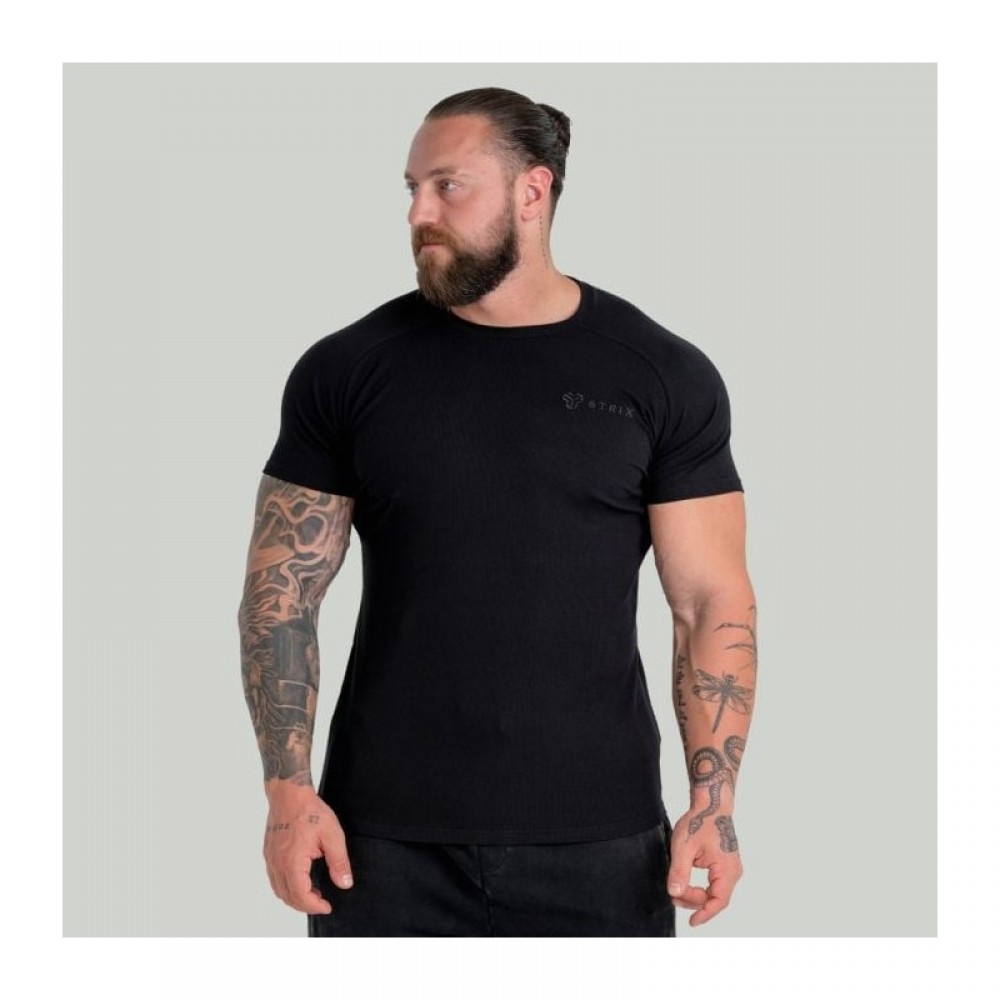 Tričko Ribbed Black 