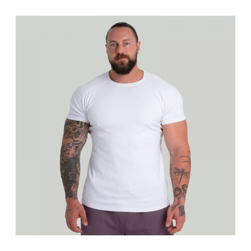 Tričko Ribbed White - STRIX 