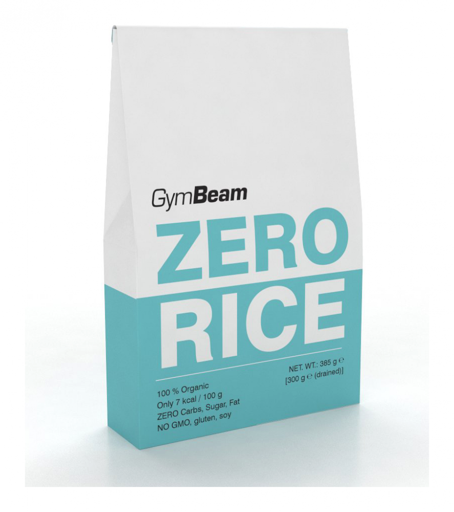 BIO Zero Rice 385 g – GymBeam 10 x 385 g