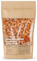 Pražené solené kešu ořechy s chilli  