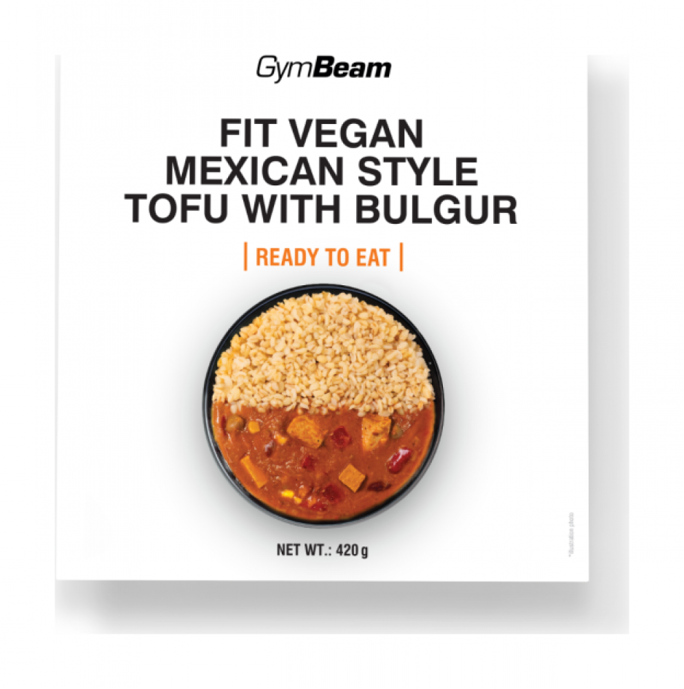 FIT Veganské tofu s bulgurem po mexicku 420 g