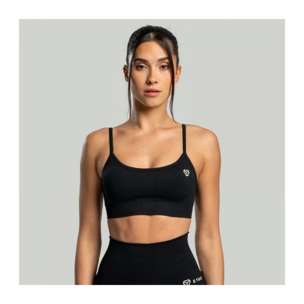 Sportovní podprsenka Seamless String Black 