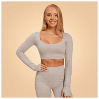 Dámský sportovní top Sense Grey - Beastpink  