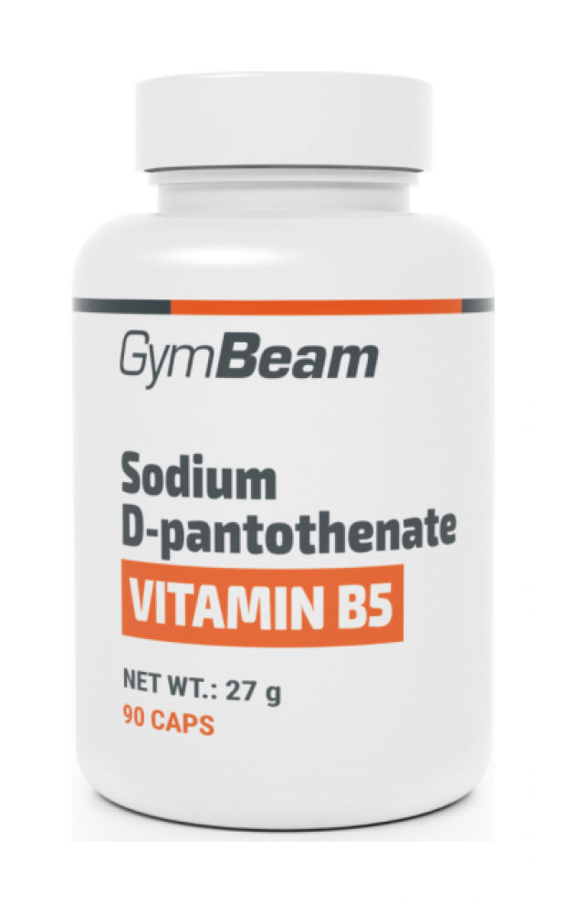 Vitamin B5 (Sodium D-pantothenate) 90 kaps.